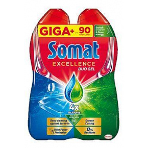 Gel do myčky Somat Excellence Duo 2x810ml 90dávek