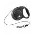 FLEXI Black Design M póráz 5m/20kg ezüst