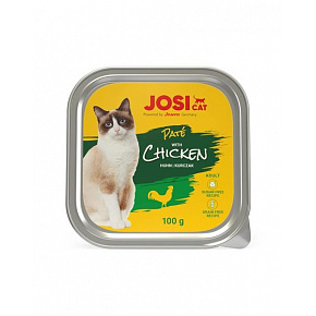 JosiCat tálka Cat Paté csirkével 100 g