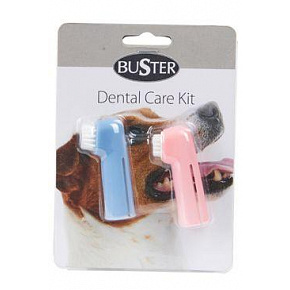 Ujjas fogkefe kutyáknak 2db BUSTER Ujjas fogkefe kutyáknak 2db BUSTER