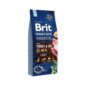 Brit Premium by Nature kutya Light 15 kg