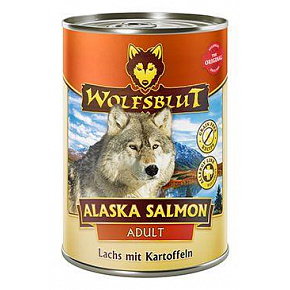 Wolfsblut Dog Adult Alaska Salmon konz. 395g Wolfsblut Dog Adult Alaska Salmon konz. 395g