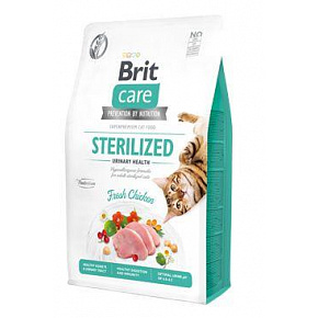 Brit Care Cat GF Sterilizált Húgyúti egészség 2kg Brit Care Cat GF Sterilizált Húgyúti egészség 2kg