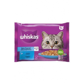 Whiskas kapszula. Core fish választék zselében 4x85g