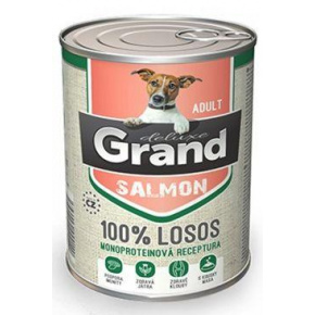 GRAND Cons. deluxe dog lazac felnőtt 400g