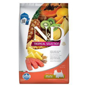 N&D TROPICAL SELECTION DOG Adult Mini Lazac 5kg