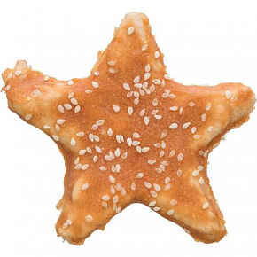 DentaFun Chicken Star, bivaly csillagok csirkehúsban [150 db], 9 cm / 30 g