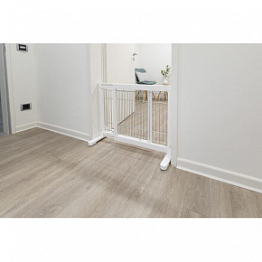 Csúszó korlát kutyáknak 65-108 x 61 x 31 fehér