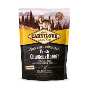 Carnilove Dog Fresh Chicken & Rabbit felnőtteknek 1.5kg