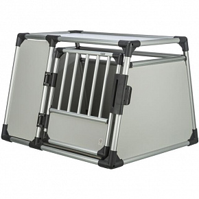 Szállítóketrec - alumínium keret, szilárd panelek 93 x 64 x 81 cm, teherbírás 40 kg Szállítóketrec - alumínium keret, szilárd panelek 93 x 64 x 81 cm, teherbírás 40 kg