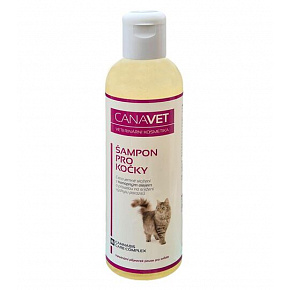 CANAVET sampon macskáknak antipar.canabis CC 250ml