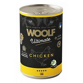 WOOLF Ultimate DogFood konz. Csirke 400g