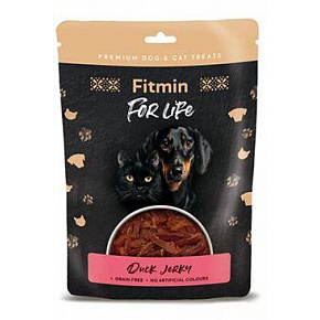 Fitmin FL kutya, macska pástétom. Kacsahús jerky 70g