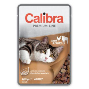 Calibra Cat pocket Premium felnőtt bárány és baromfi 100g