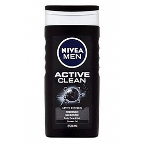 Nivea sprchový gel pro muže Active Clean 250ml