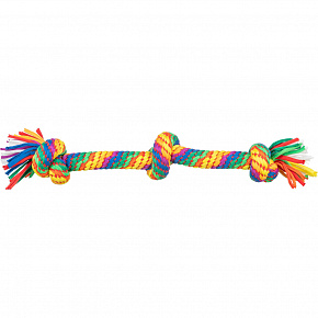 Játék súlyzó / húzójáték 45 cm, 3 csomó, többszínű - KORLÁTOZOTT AJÁNLAT Játék súlyzó / húzójáték 45 cm, 3 csomó, többszínű - KORLÁTOZOTT AJÁNLAT