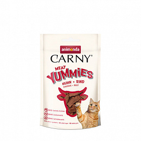 ANIMONDA Carny Adult Meat Yummies - csirke + marha 50 g