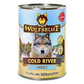 Wolfsblut Dog Adult Cold River konz. 395g Wolfsblut Dog Adult Cold River konz. 395g