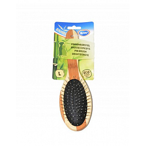 DUVO+ Combo kefe Combo Bambusz fém nagy 22,5 x 6 cm DUVO+ Combo kefe Combo Bambusz fém nagy 22,5 x 6 cm