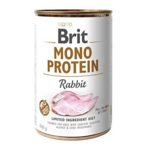 Brit Dog Mono Protein Nyúl 400g