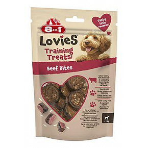 8in1 Lovies Training Treats Marhahús Falatok 90g