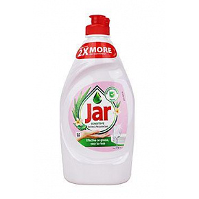 Jar Sensitive mosogatószer Aloe/Pink Jasmine 450ml