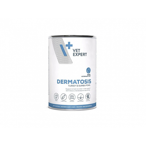 Vetexpert VD 4T Dermatosis Pulyka&Guinea konz. dog400g