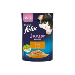 Nestlé FELIX Fantastic cat junior csirke zselés kapszula 26x85 g