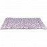 Fekvőpárna HEARTS, 90 x 70 cm, lila - KORLÁTOZOTT AJÁNLAT
