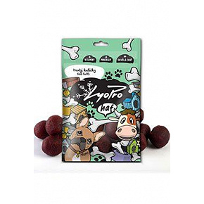 Lyopro Dog származás. szárított marhagolyó 70g Lyopro Dog származás. szárított marhagolyó 70g