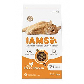 Iams Cat Senior Csirke 2kg