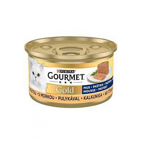 Gourmet Gold hátrányai. macskamenta. zsenge pulyka 85g