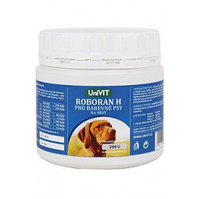 Roboran H Színes kutyáknak 200g