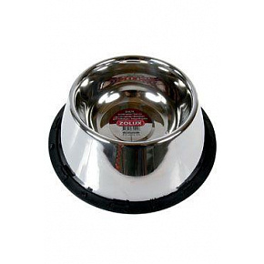 Rozsdamentes acél csúszásmentes tál kokr STEEL 0,95l Zolux Rozsdamentes acél csúszásmentes tál kokr STEEL 0,95l Zolux