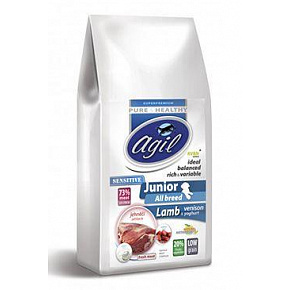 Agil Junior All Breed Sensitive GF Bárány & Szarvas 2kg
