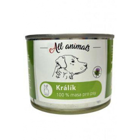 All Animals DOG nyúl darált 200g