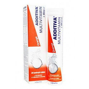 Multivitamin Additiva narancs+ásványi anyag tbl eff 20