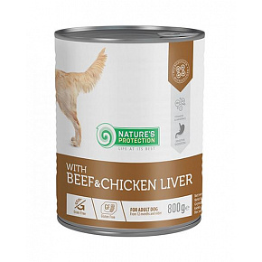 Natures P CONZERVA kutya felnőtt Beaf & Chicken máj 800 g Natures P CONZERVA kutya felnőtt Beaf & Chicken máj 800 g