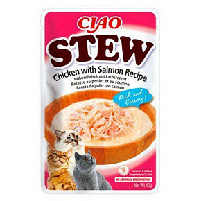 Inaba CIAO Stew Cat Tasakos Csirke Lazaccal 1 db 40 g