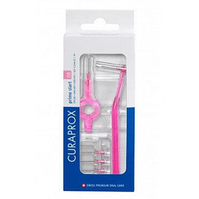 Fog.curaprox CPS 08 fogkefe köztes dugóval.rózsaszín 5db