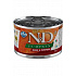 N&D DOG PUMPKIN Adult fürj és sütőtök Mini 140g