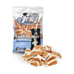 Calibra Joy Dog Classic tőkehal és csirke sushi 80g