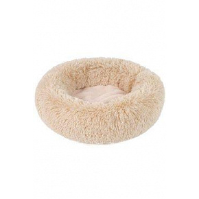 ADELE kerek fekhely hosszú szőrrel, 50 cm, bézs ADELE kerek fekhely hosszú szőrrel, 50 cm, bézs