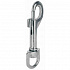 Karabiner félkör alakú szemmel, S-M: 13 mm