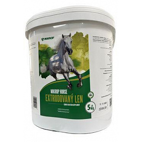 Microp Ló len extrudálva lovak számára 5kg
