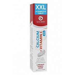 Kalcium 300mg+vitamin C pezsgőtabletta 24 Galmed