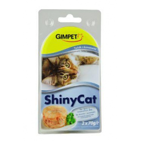 Gimpet macskakonzervek. ShinyCat tonhal/ garnéla 2x70g