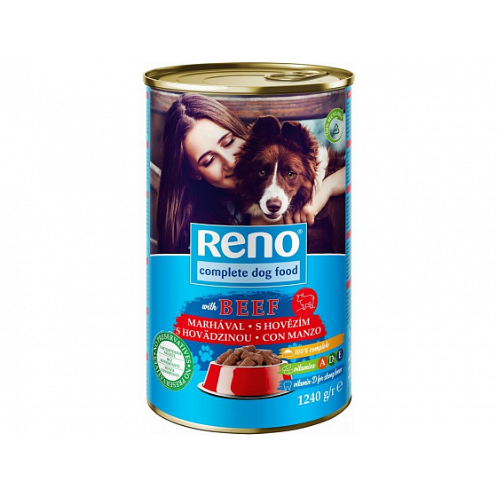 Reno kutyakonzerv Baromfi 1240g