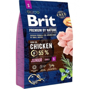 Brit Premium by Nature kutya Junior S 3 kg