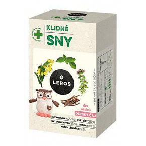 Leros Gyermek tea Nyugodt álmok 20x1,5g